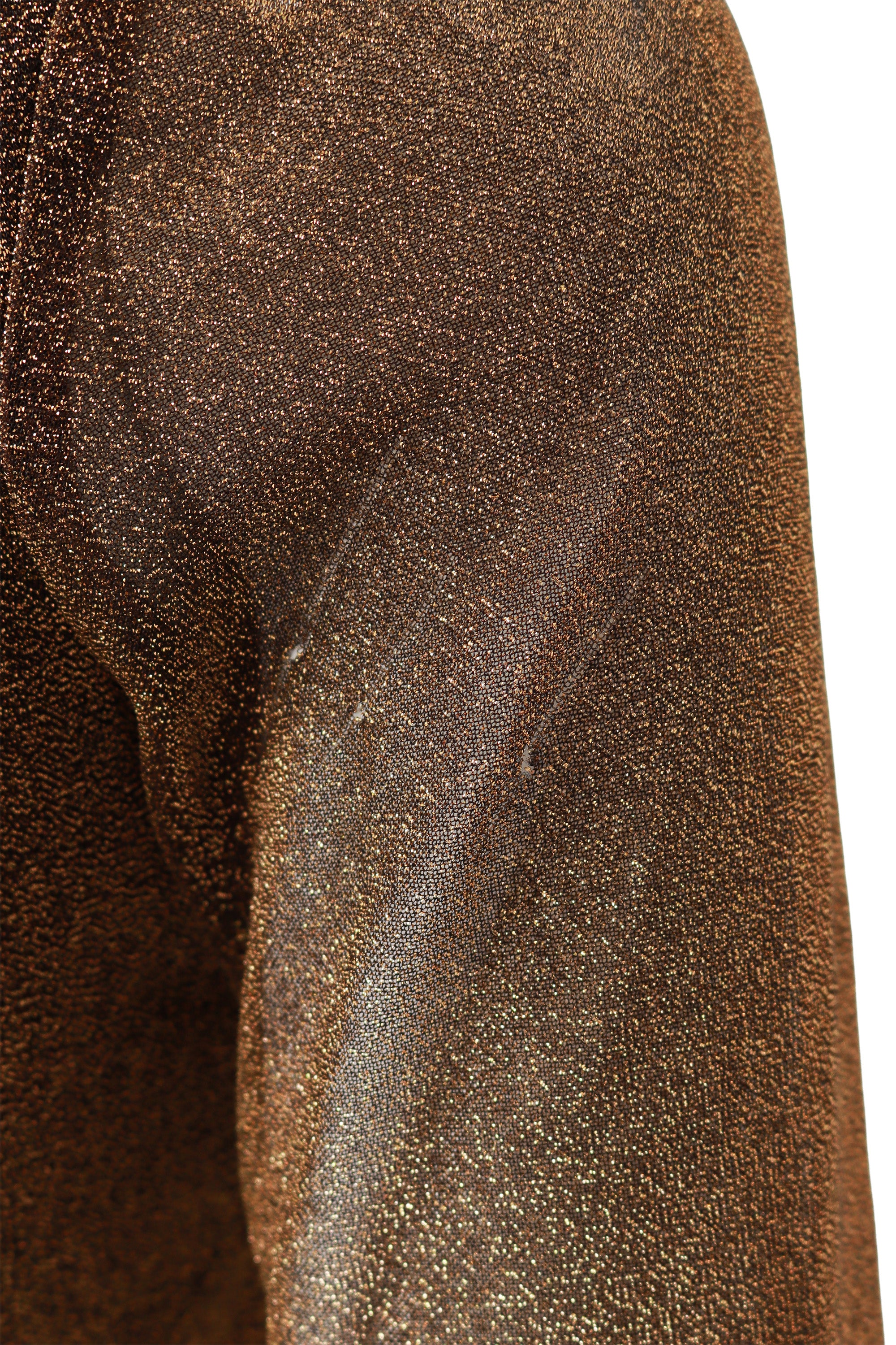 Metallic Gathered Mini Dress by Gucci on snags close @ Recess LA