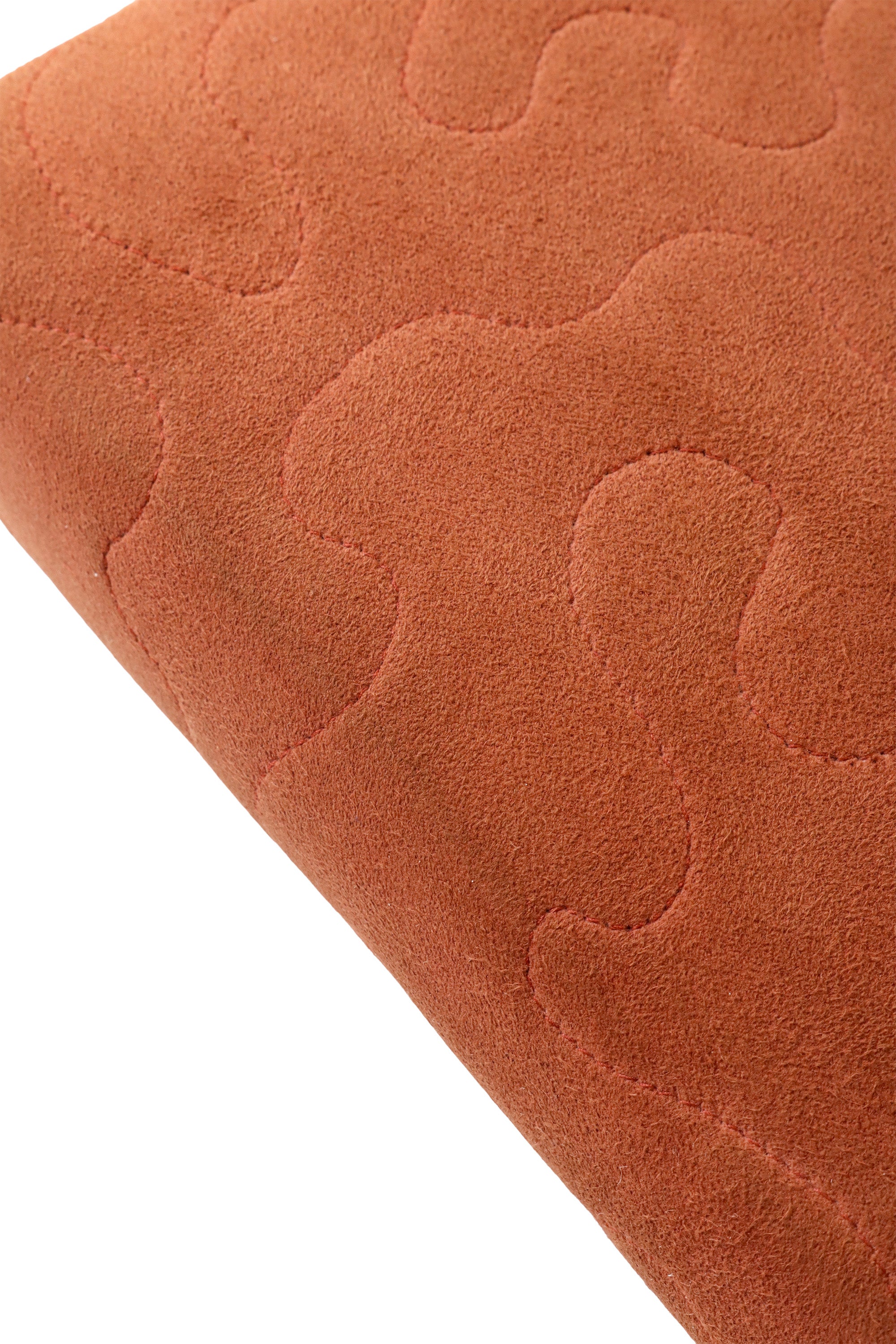 Quilted suede frame bag suede scuff @ Recess LA