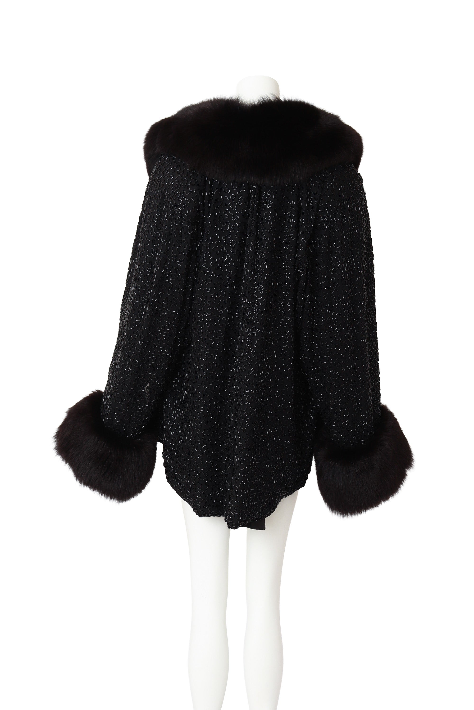 silk jacket by Stephen Yearick on mannequin back @ Recess LA