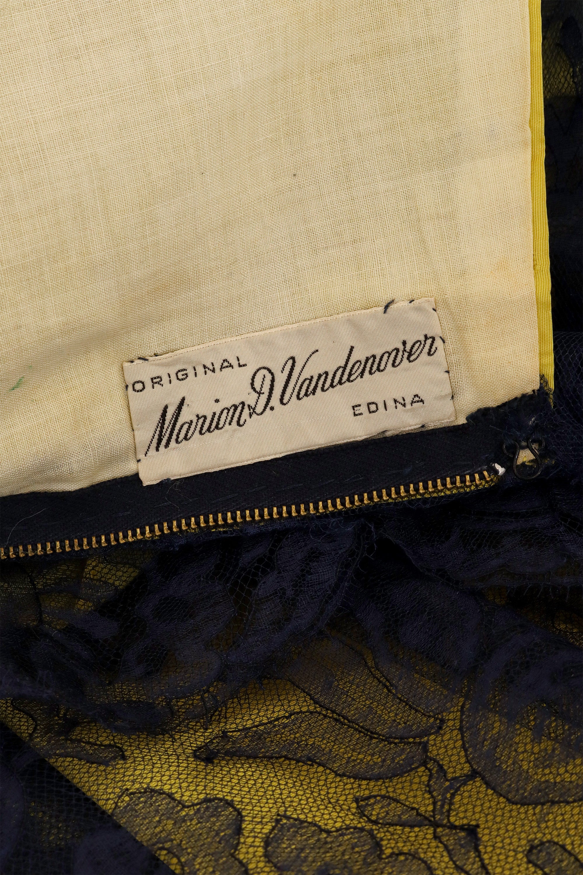 Vintage Marion D Vandenover label @ Recess LA