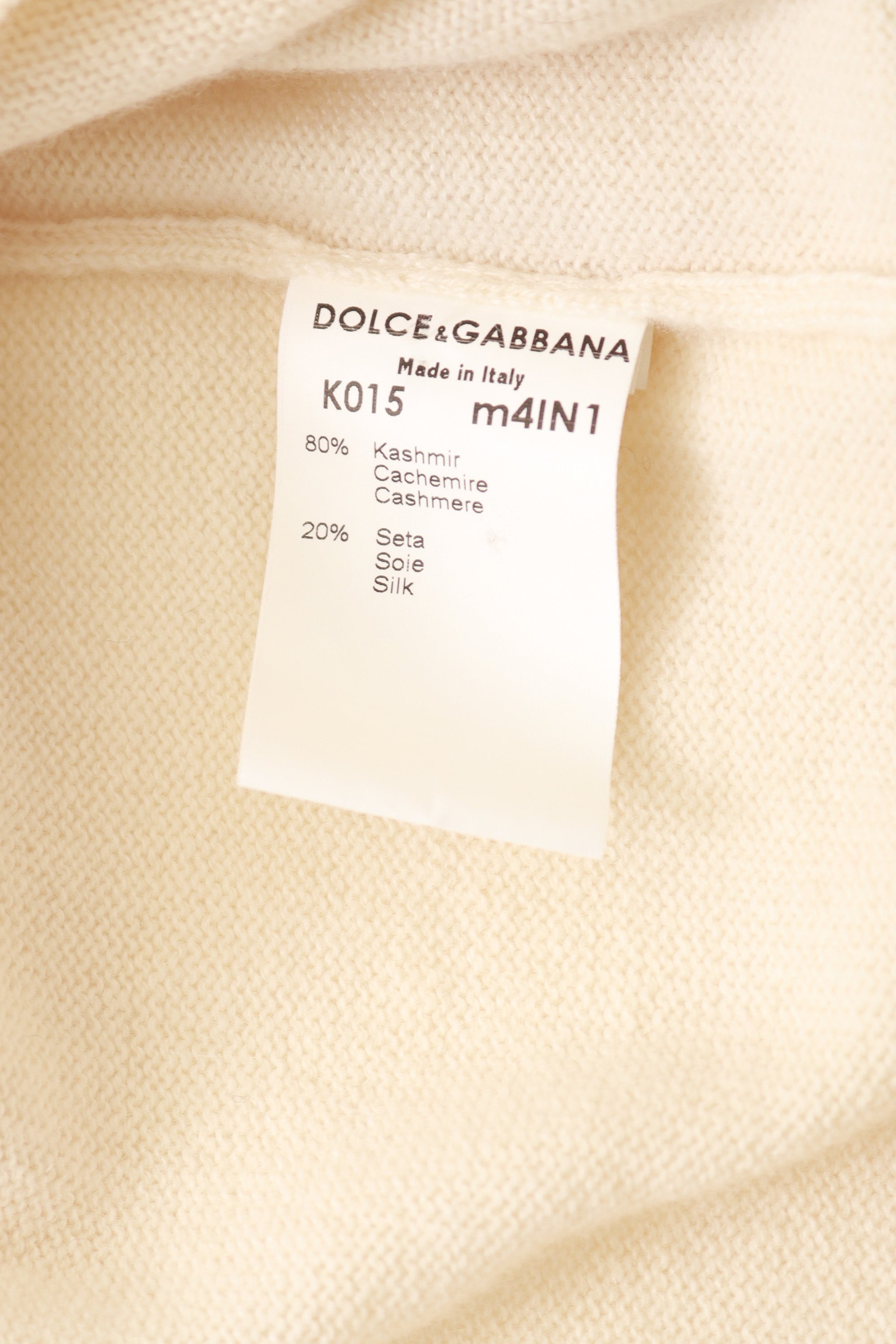 Silk & Cashmere Bardot Top by Dolce & Gabbana label @ Recess LA