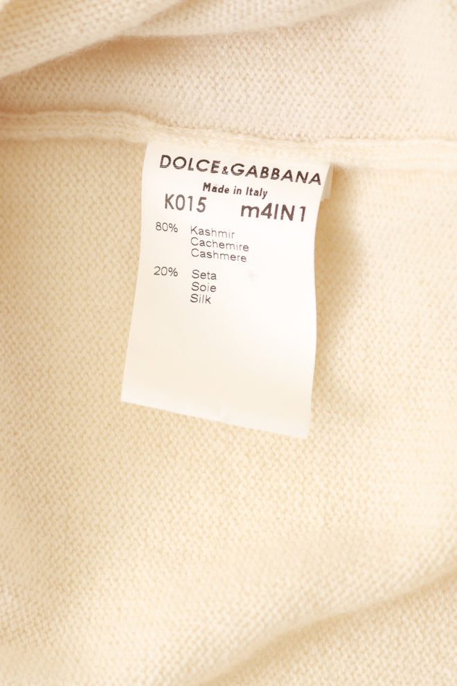 Silk & Cashmere Bardot Top by Dolce & Gabbana label @ Recess LA