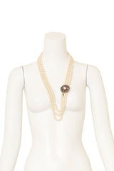 Pearl Crystal Torsade Necklace by Chanel @ Recess LA on mannequin 