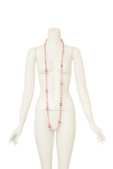 1981 Chicklet Necklace by Chanel @ Recess LA full length on mannequin 