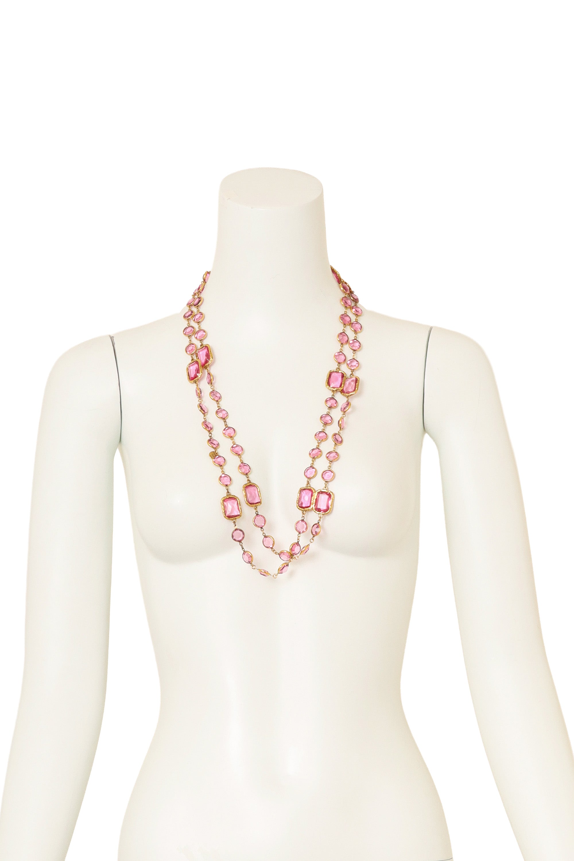 1981 Chicklet Necklace by Chanel @ Recess LA on mannequin 