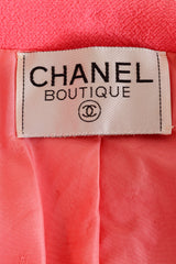 Double Breasted Bouclé Jacket & Skirt Suit