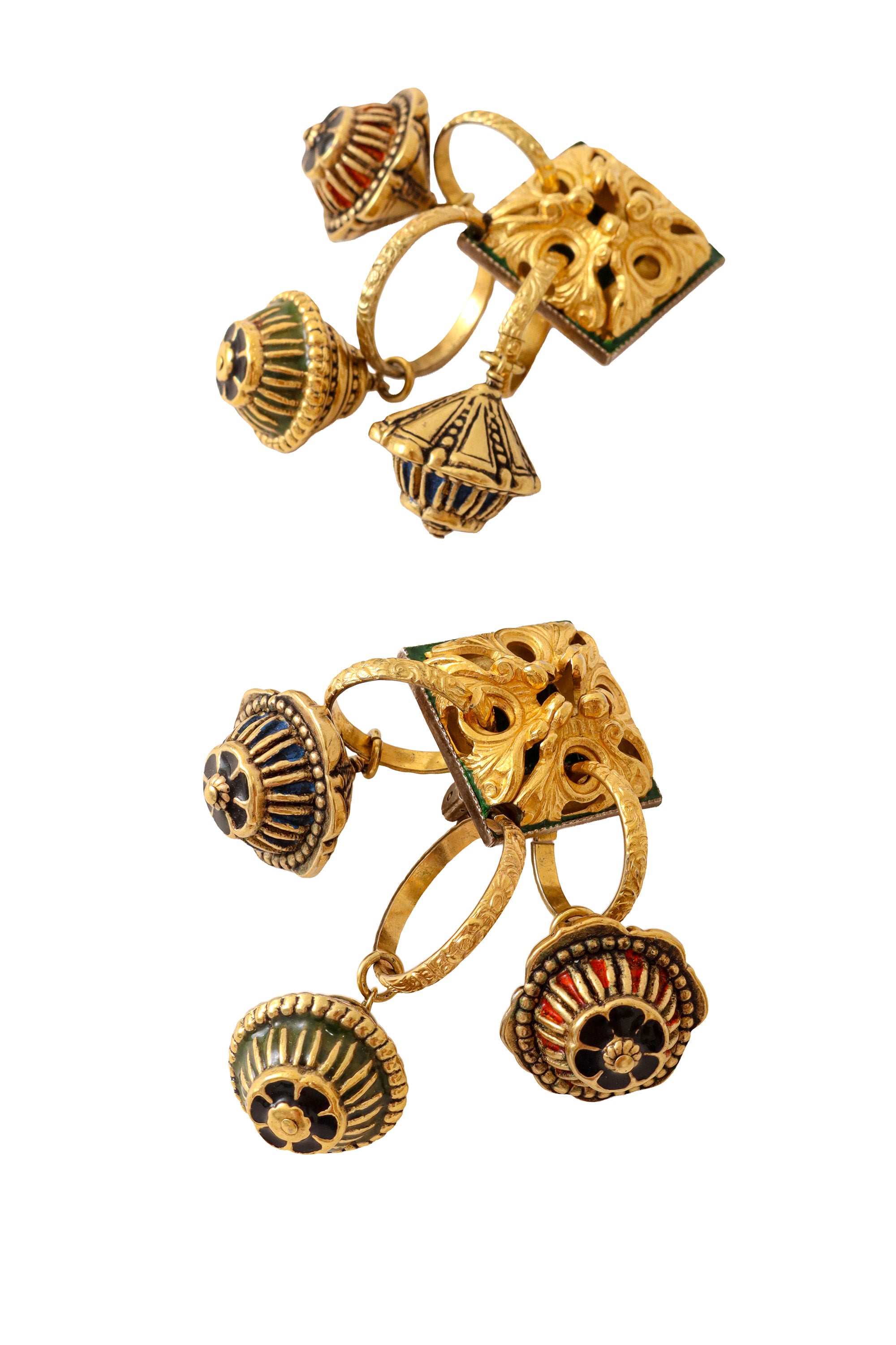 charm earrings by St. Tropez close @ Recess LA