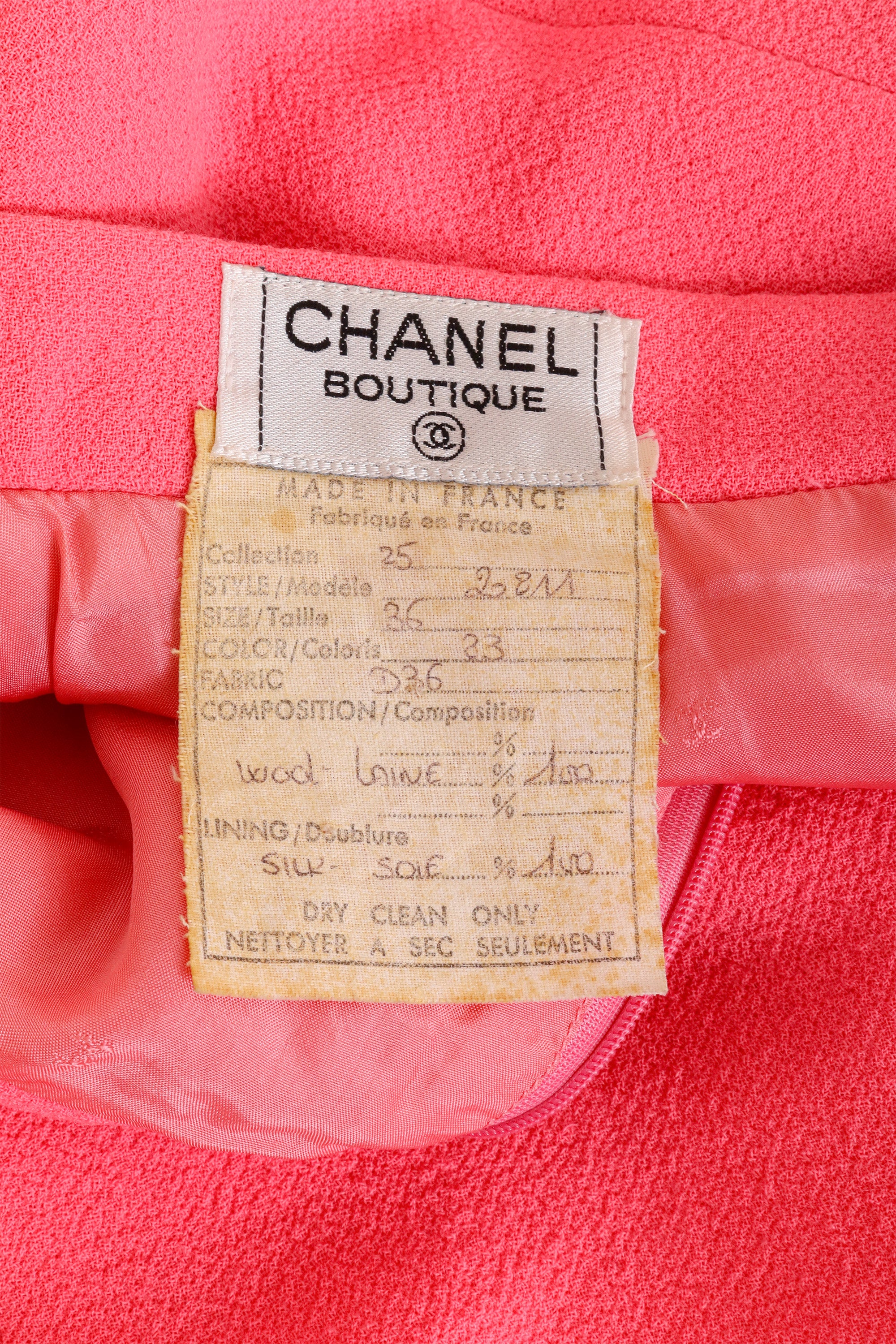 Double Breasted Bouclé Jacket & Skirt Suit