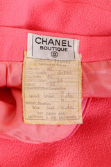 Double Breasted Bouclé Jacket & Skirt Suit