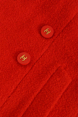 Vintage Chanel Jacket and Mini Skirt Set buttons @ Recess LA