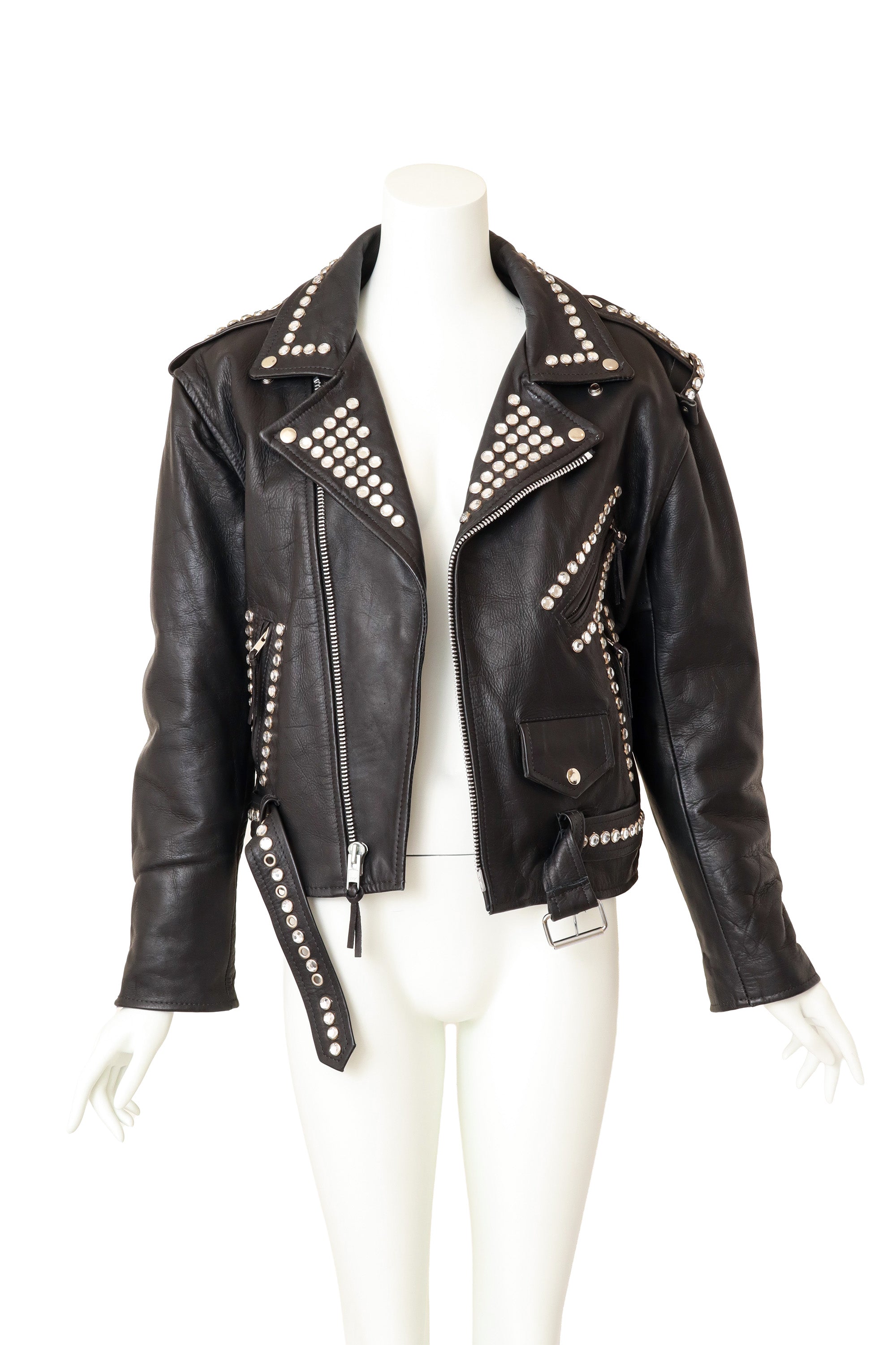 moto jacket by LA ROXX on mannequin open @ Recess LA