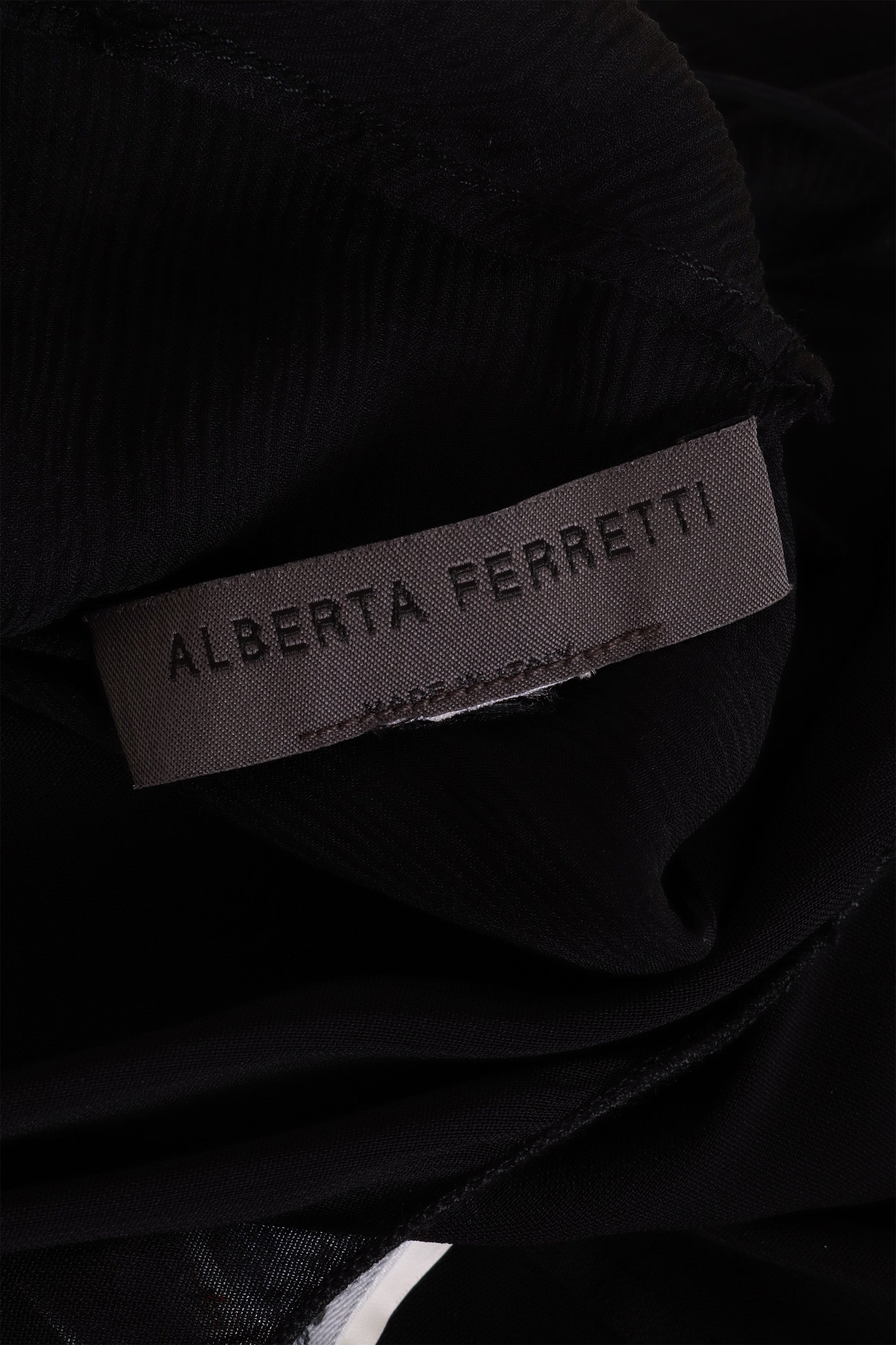 Bias Ruffle Ties Dress by Alberta Ferretti label @ Recess LA 