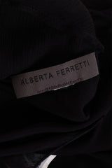 Bias Ruffle Ties Dress by Alberta Ferretti label @ Recess LA 