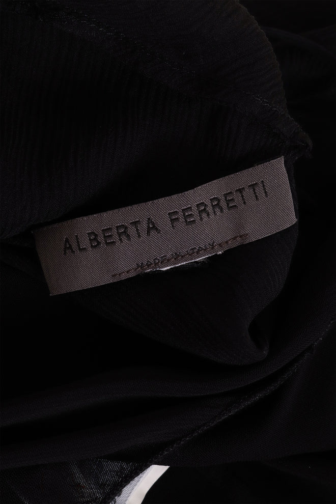 Bias Ruffle Ties Dress by Alberta Ferretti label @ Recess LA 