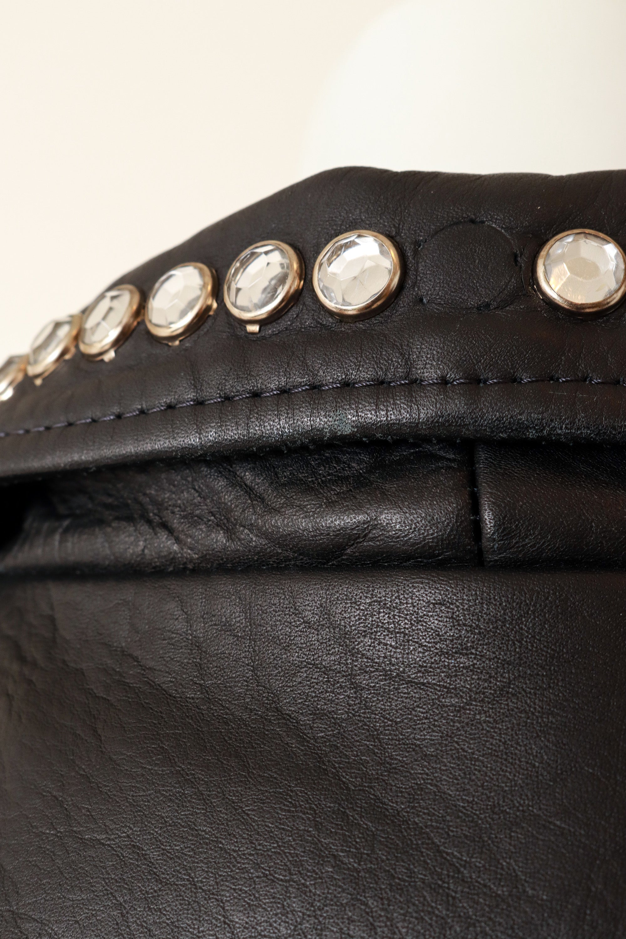 moto jacket by LA ROXX missing stone @ Recess LA