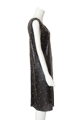 '83 A/W Studded Metal Chainmail Shift Dress