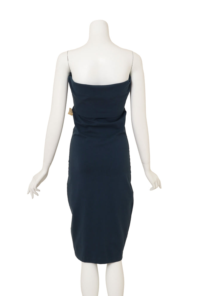 Vintage Romeo Gigli Knit Tube Dress on mannequin back @ Recess LA