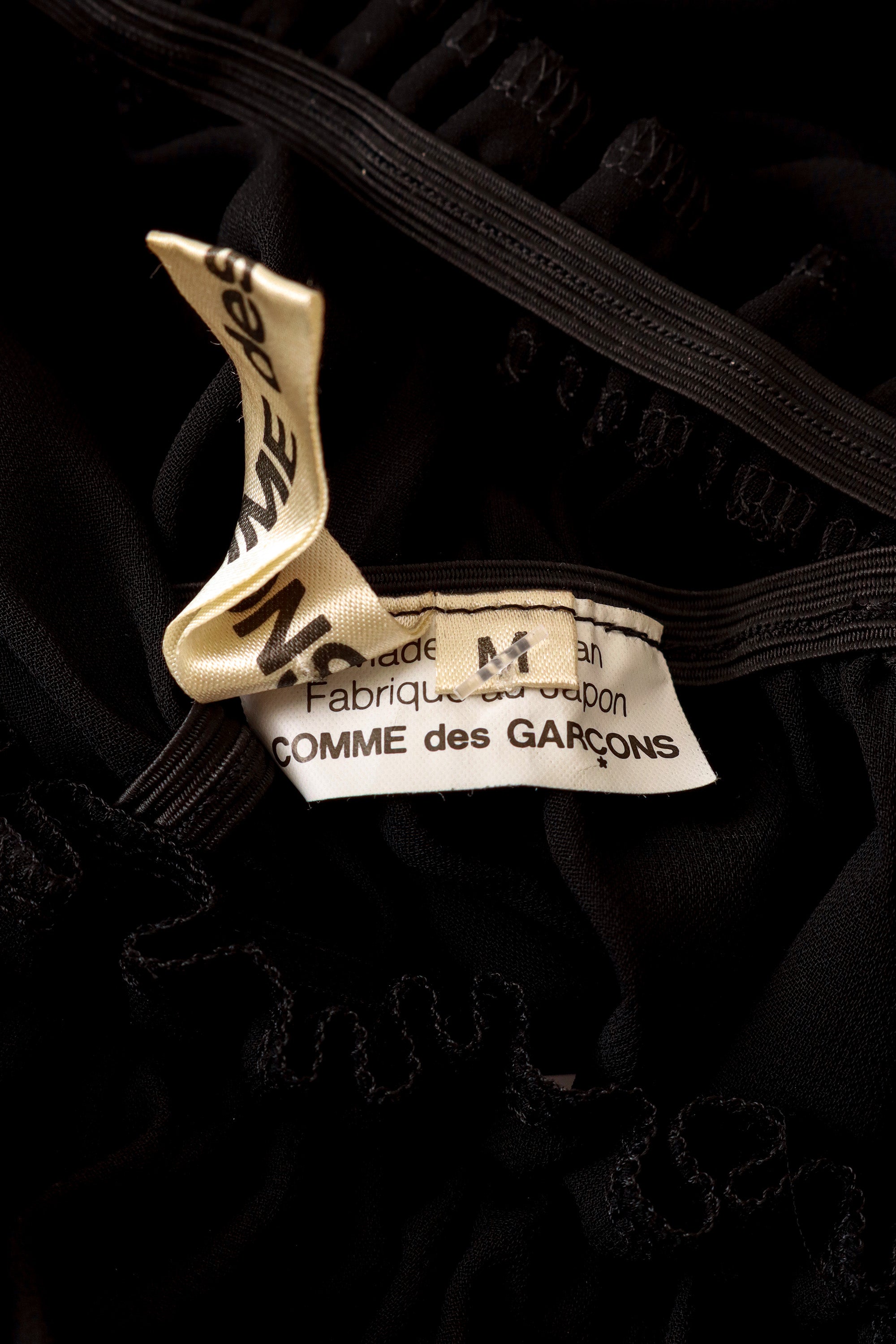 column dress by Comme des Garçons label @ Recess LA