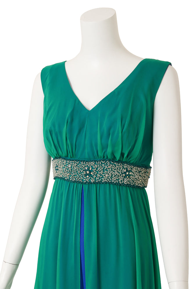 Embellished Chiffon Jumpsuit @ Recess LA closeup