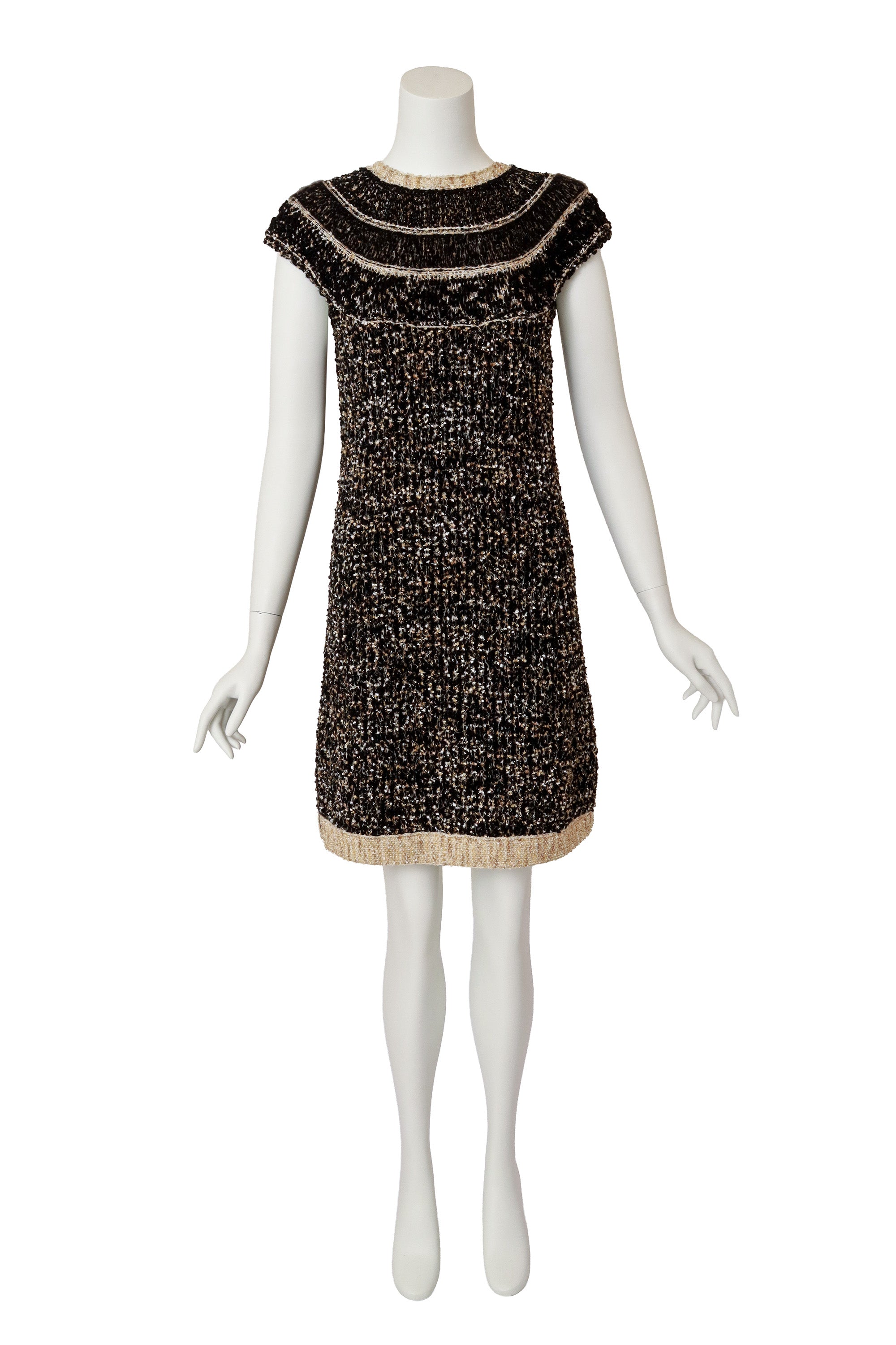 knit shift dress by Chanel on mannequin @ Recess LA