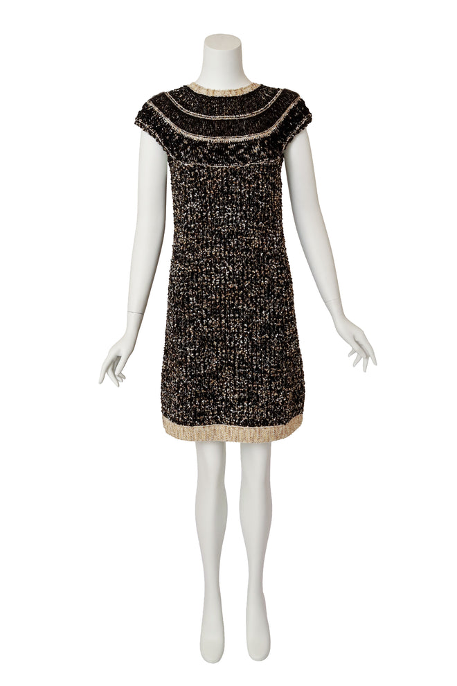 knit shift dress by Chanel on mannequin @ Recess LA