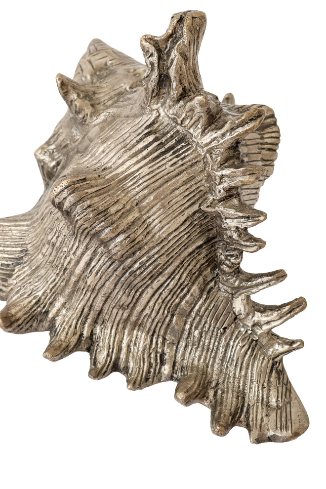 Sculptural conch shell figurine II close @ Recess LA