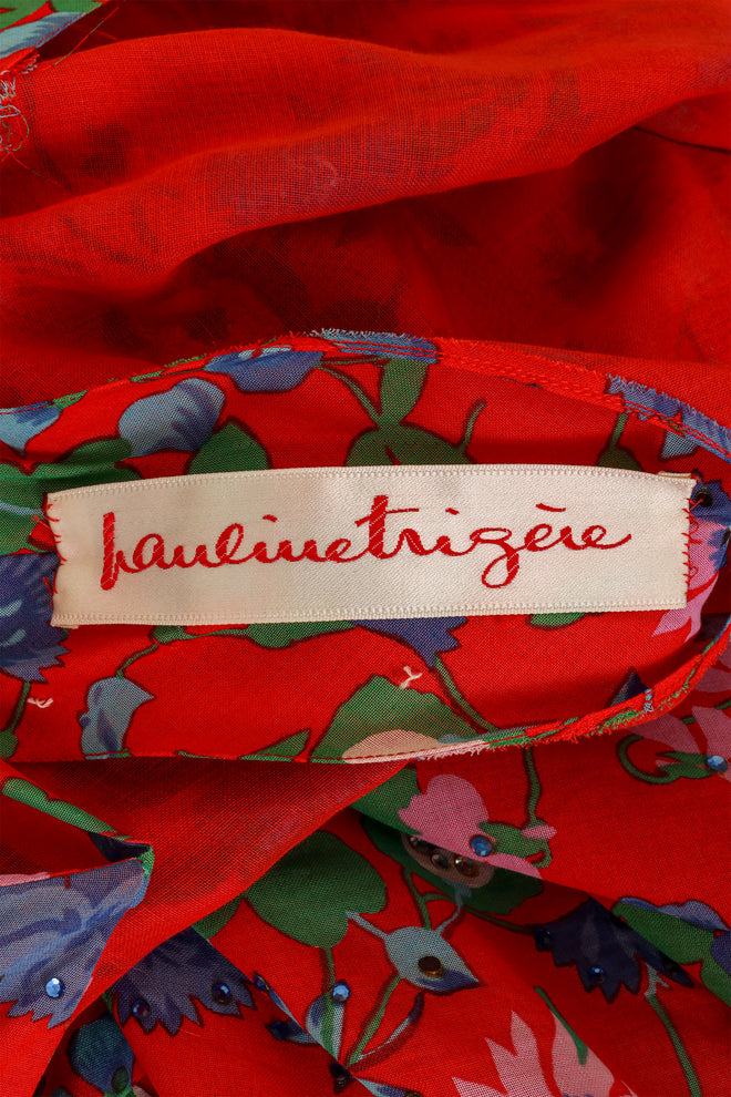 Hawaiian Print Dress and Jacket Set by Pauline Trigere @ Recess LA signature 