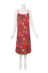 Hawaiian Print Dress and Jacket Set by Pauline Trigere @ Recess LA dress on mannequin 