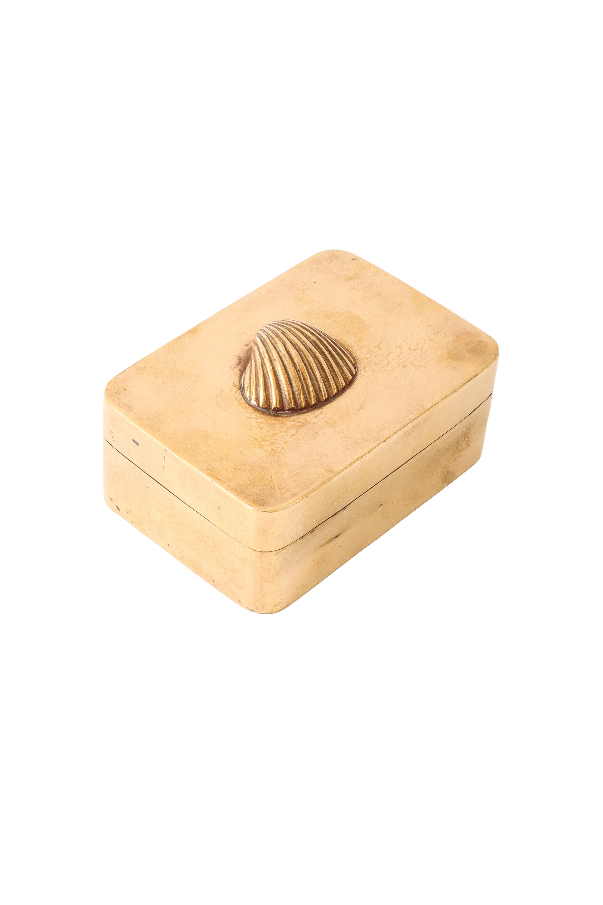 Metal box with shell lid @ Recess LA