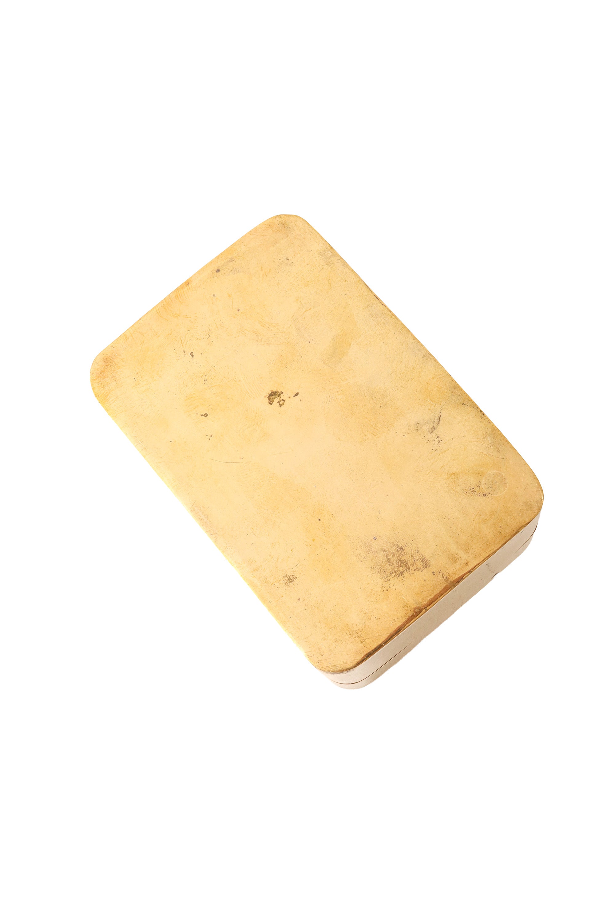 Metal box with shell lid bottom @ Recess LA