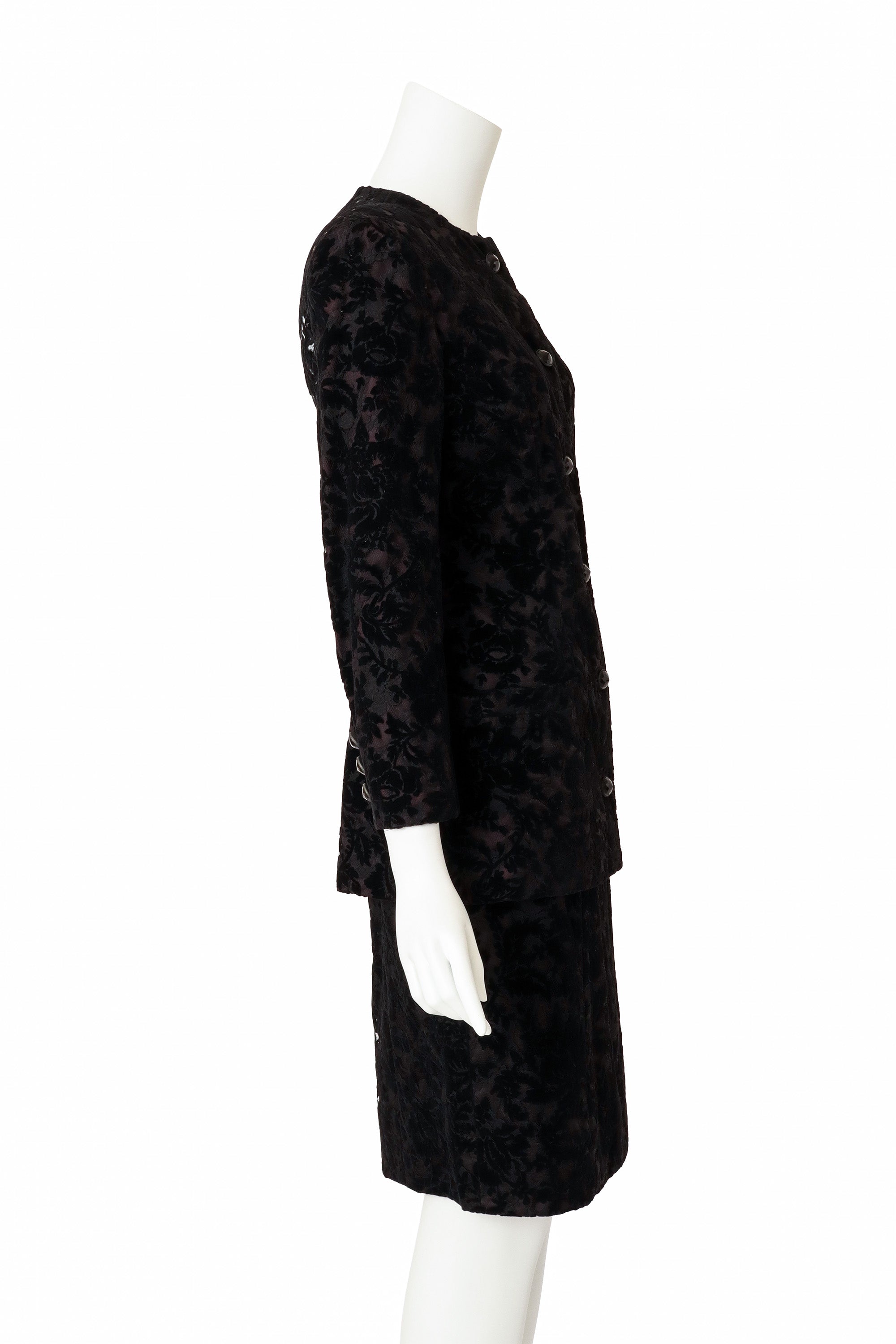 Lace Jacket & Skirt Set by Lanvin on mannequin side @ Recess LA