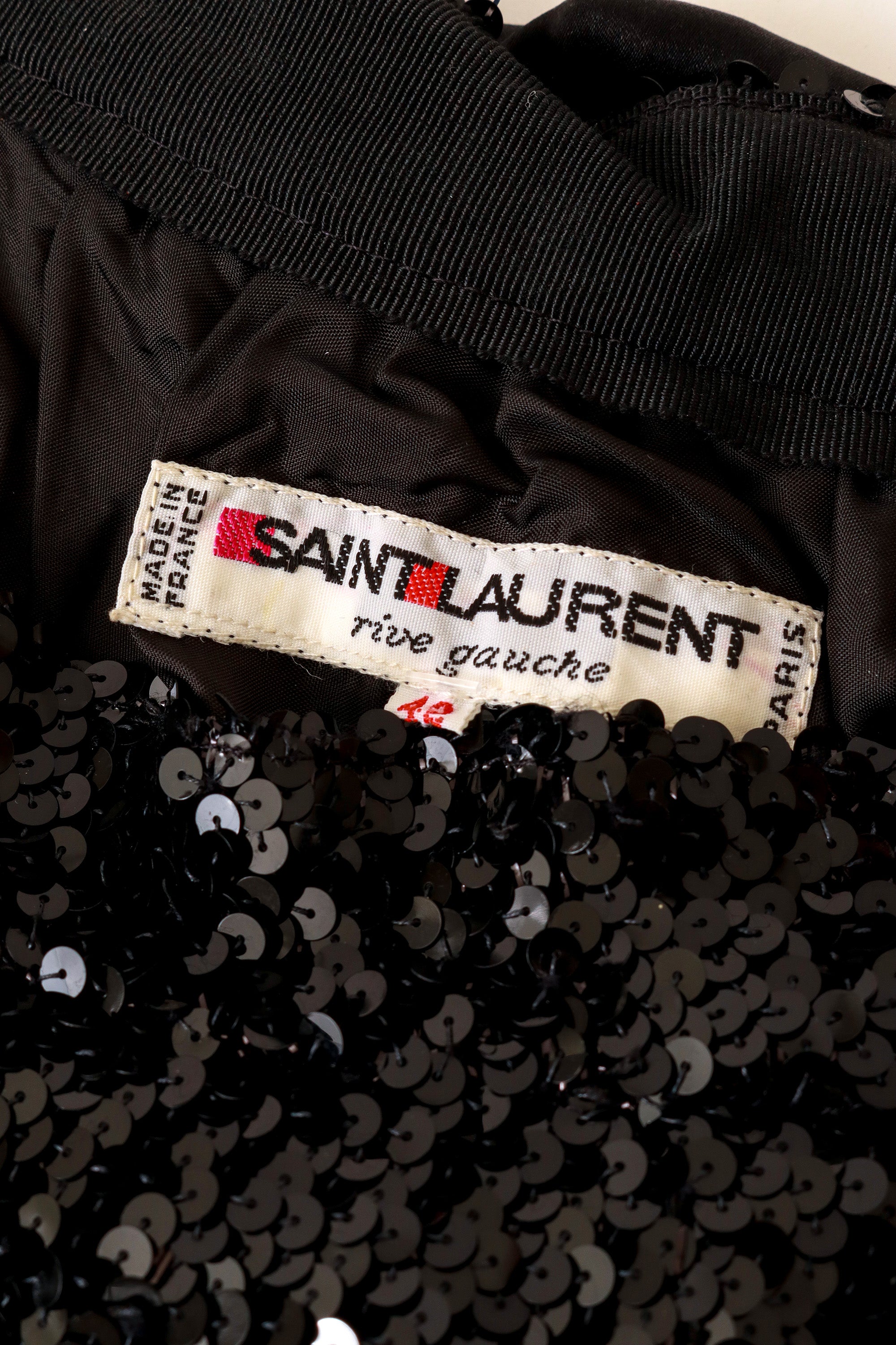 Satin Sash Sequin Pencil Skirt