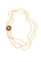 Pearl Crystal Torsade Necklace by Chanel @ Recess LA