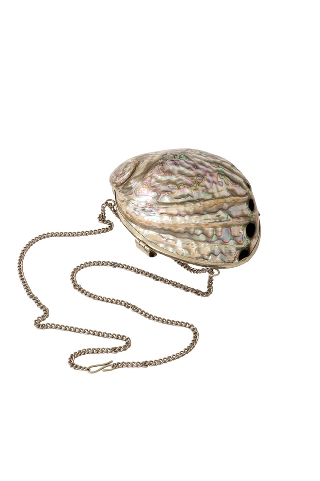 shell minaudière evening bag @ Recess LA
