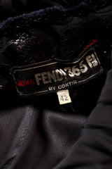 cocoon dress by Fendi label @ Recess LA