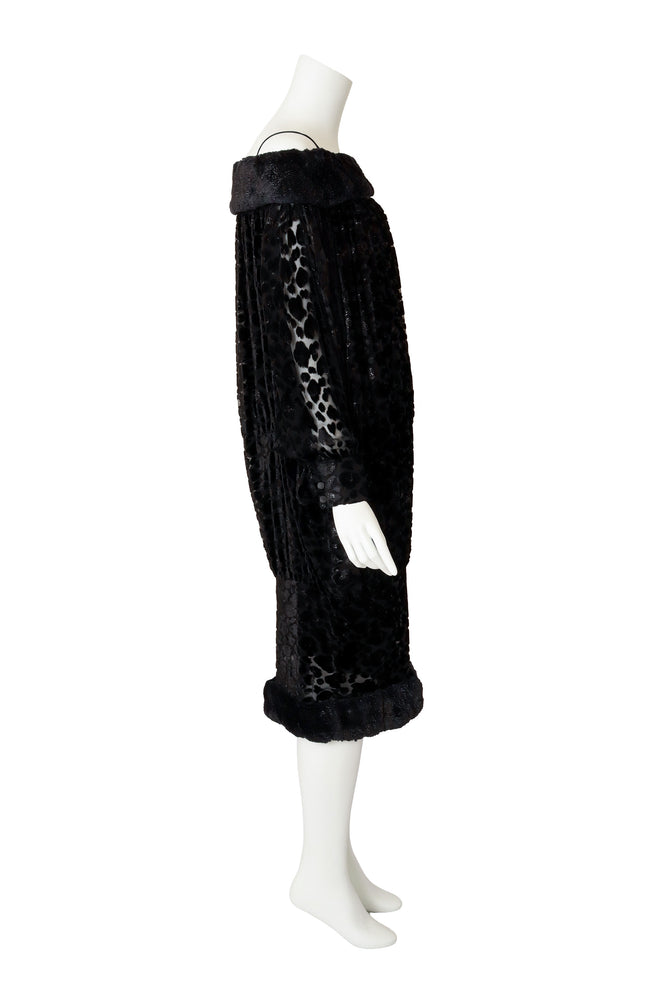 cocoon dress by Fendi on mannequin side @ Recess LA