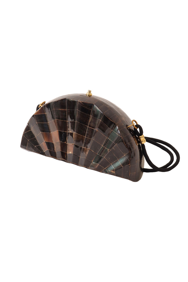 fan shell mosaic bag @ Recess LA