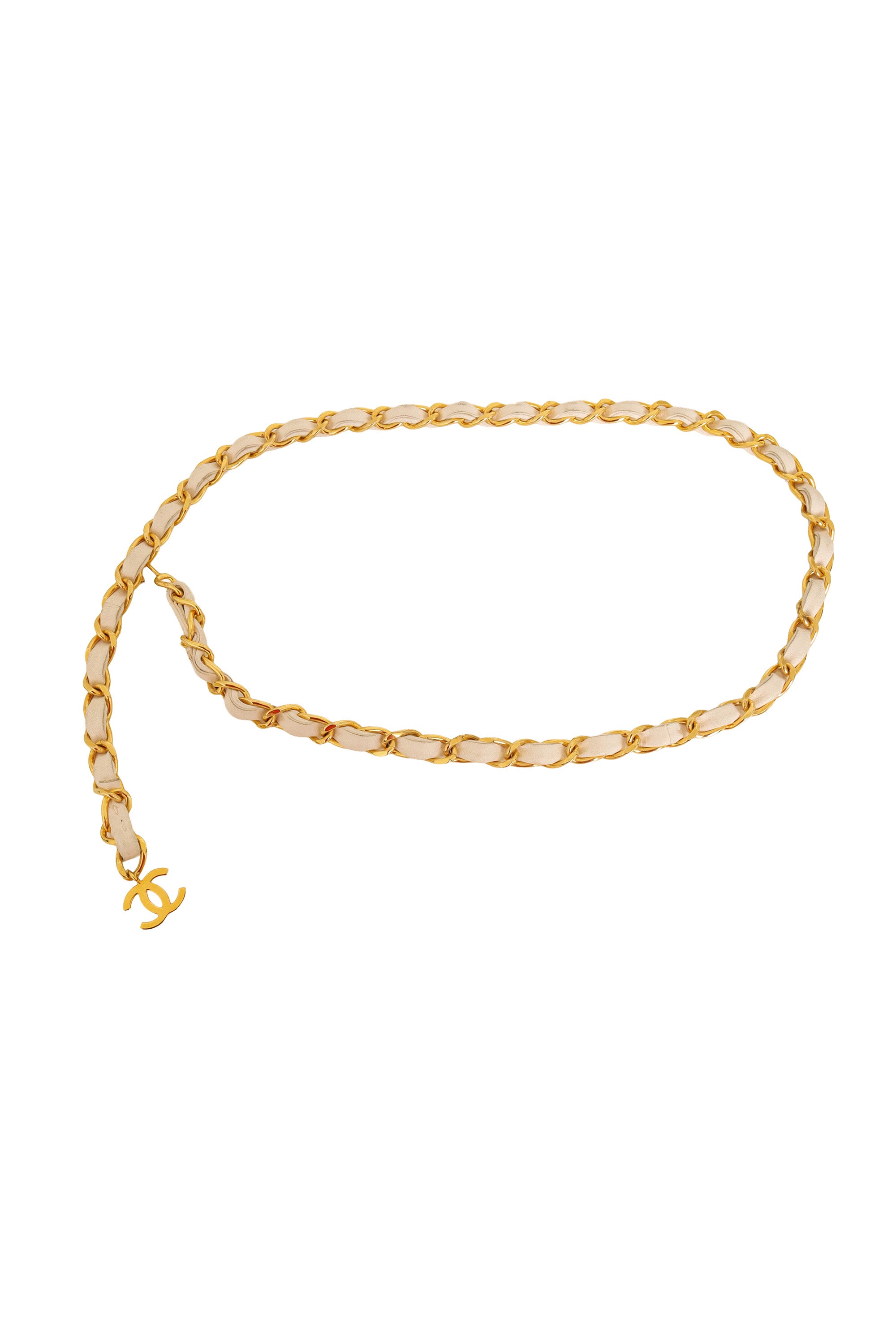 Leather Woven Chain Belt II by Chanel @ Recess LA 