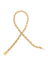 Leather Woven Chain Belt II by Chanel @ Recess LA in loop position 