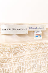 Beaded skirt by Oscar de la Renta label @ Recess LA