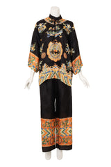 Chinese Silk Lounge Set @ Recess LA 