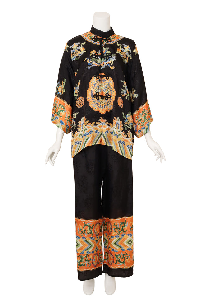 Chinese Silk Lounge Set @ Recess LA 