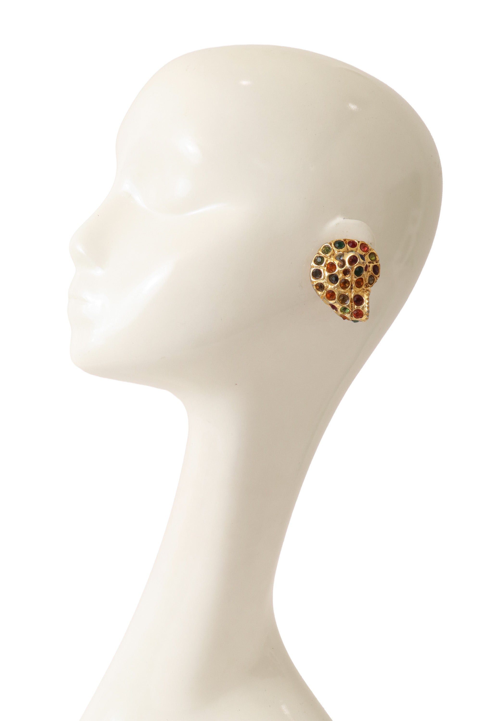 nautilus shell earrings by Kallinger on mannequin @ Recess LA