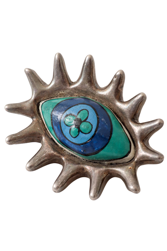 eye brooch by Alexis Lahellec close @ Recess LA