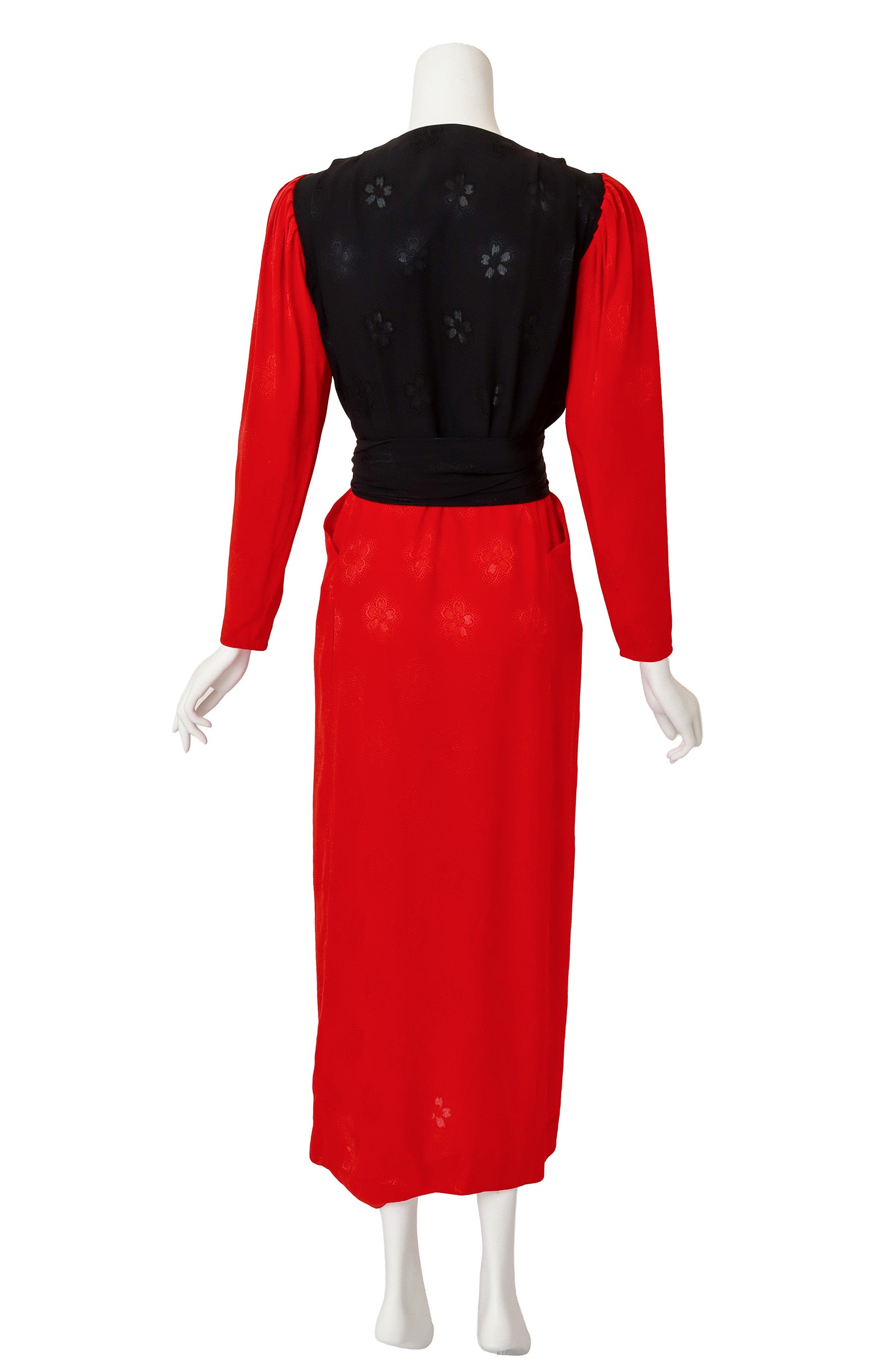 midi dress by Emanuel Ungaro on mannequin back @ Recess LA