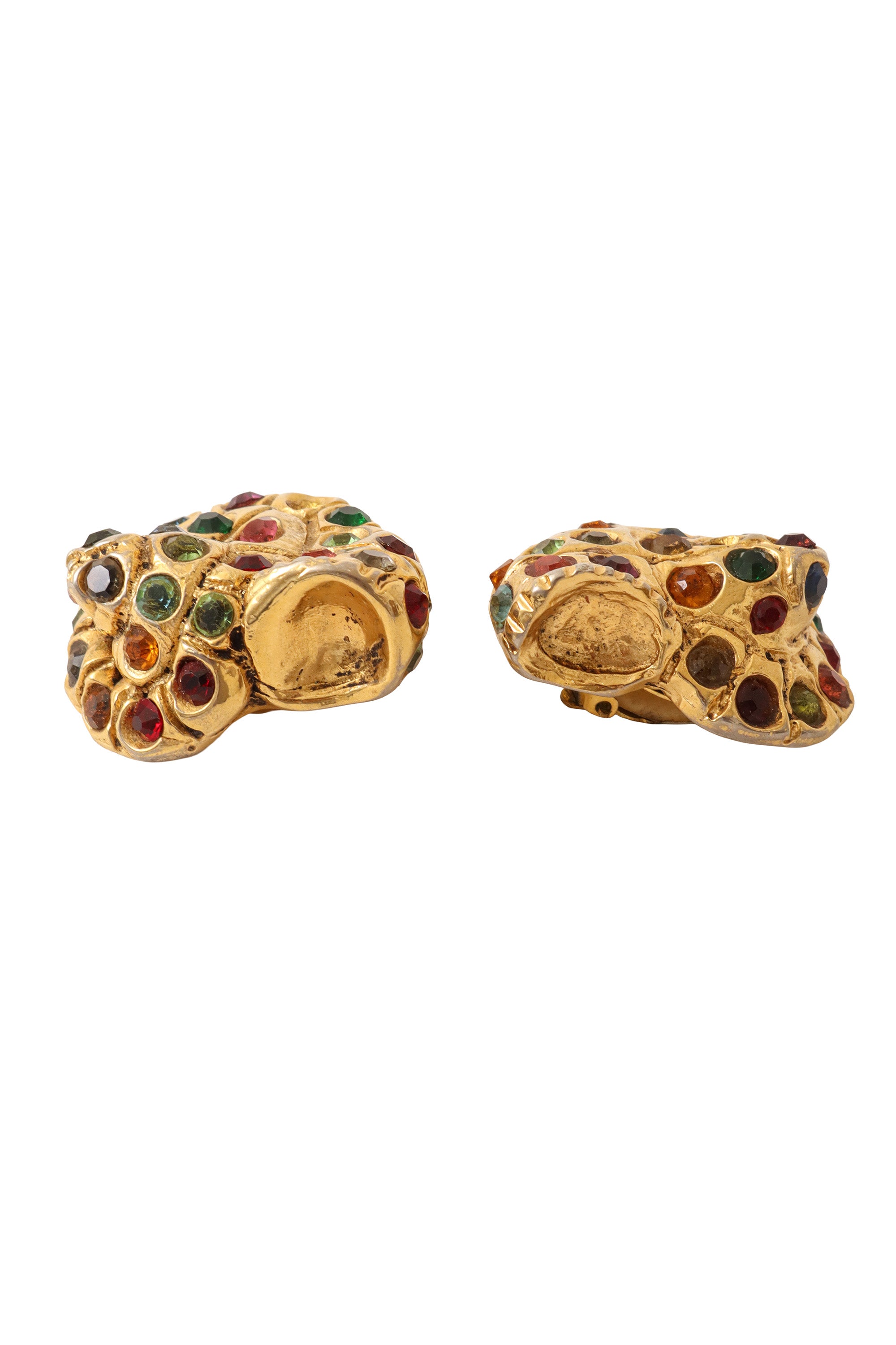 nautilus shell earrings by Kallinger bottoms @ Recess LA