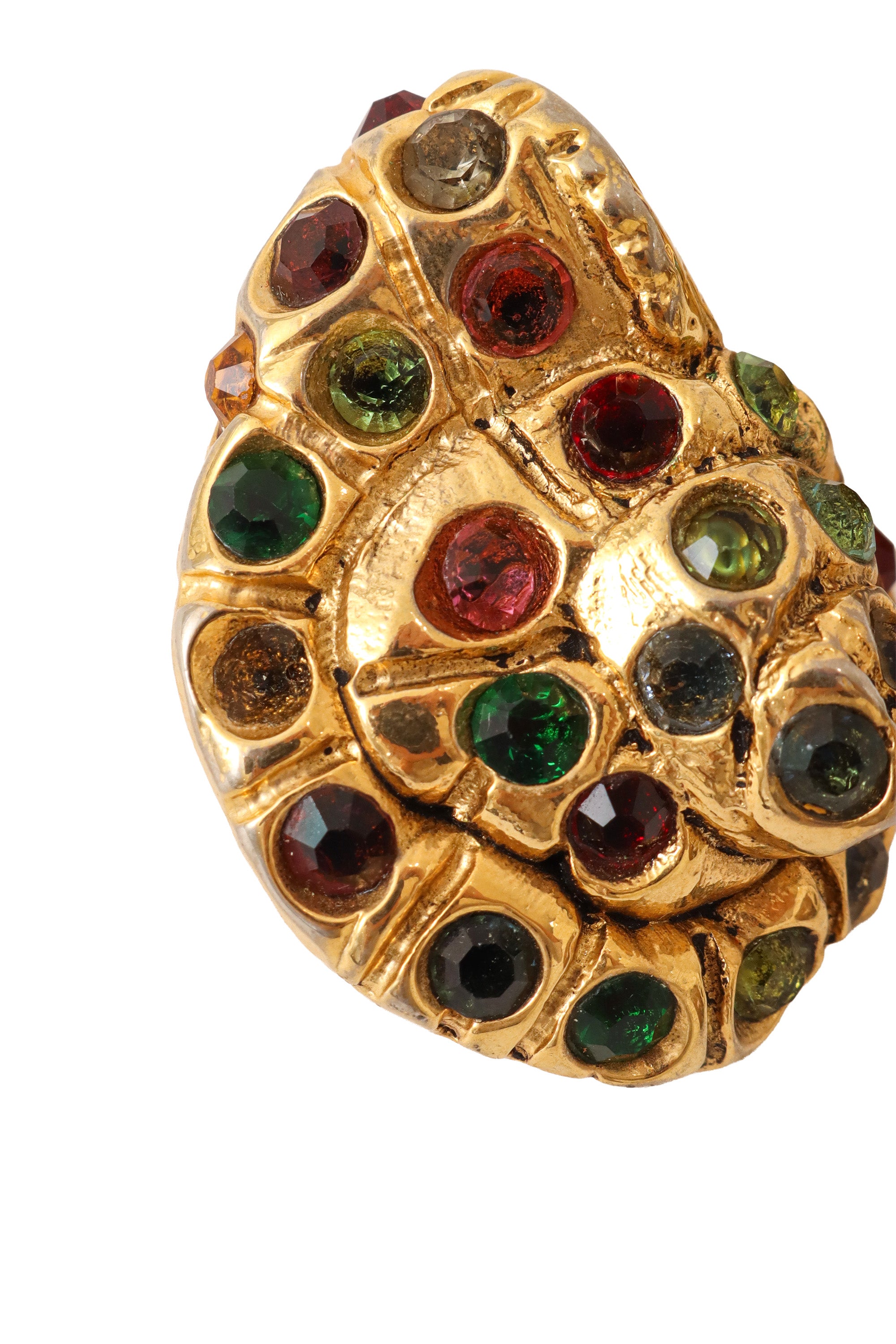 nautilus shell earrings by Kallinger close @ Recess LA