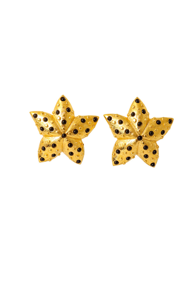 Cabochon Starfish Earrings @ Recess LA