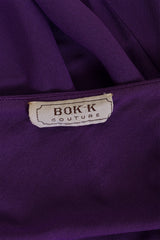 One Shoulder Beaded Gown by Bok K Courture @ Recess LA  signature 