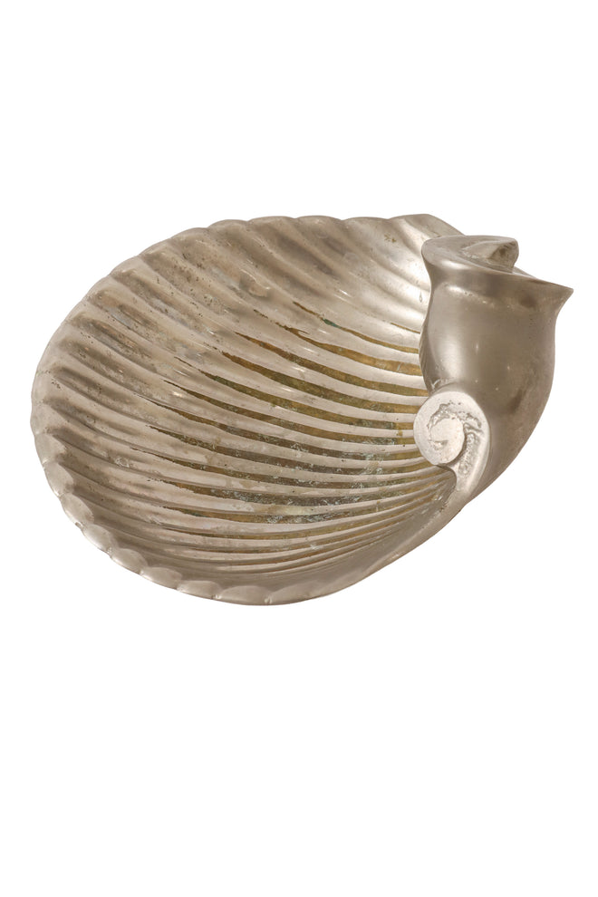 Nautilus shell trinket dish side @ Recess LA